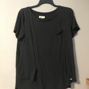 Black Hollister lose fit t shirt